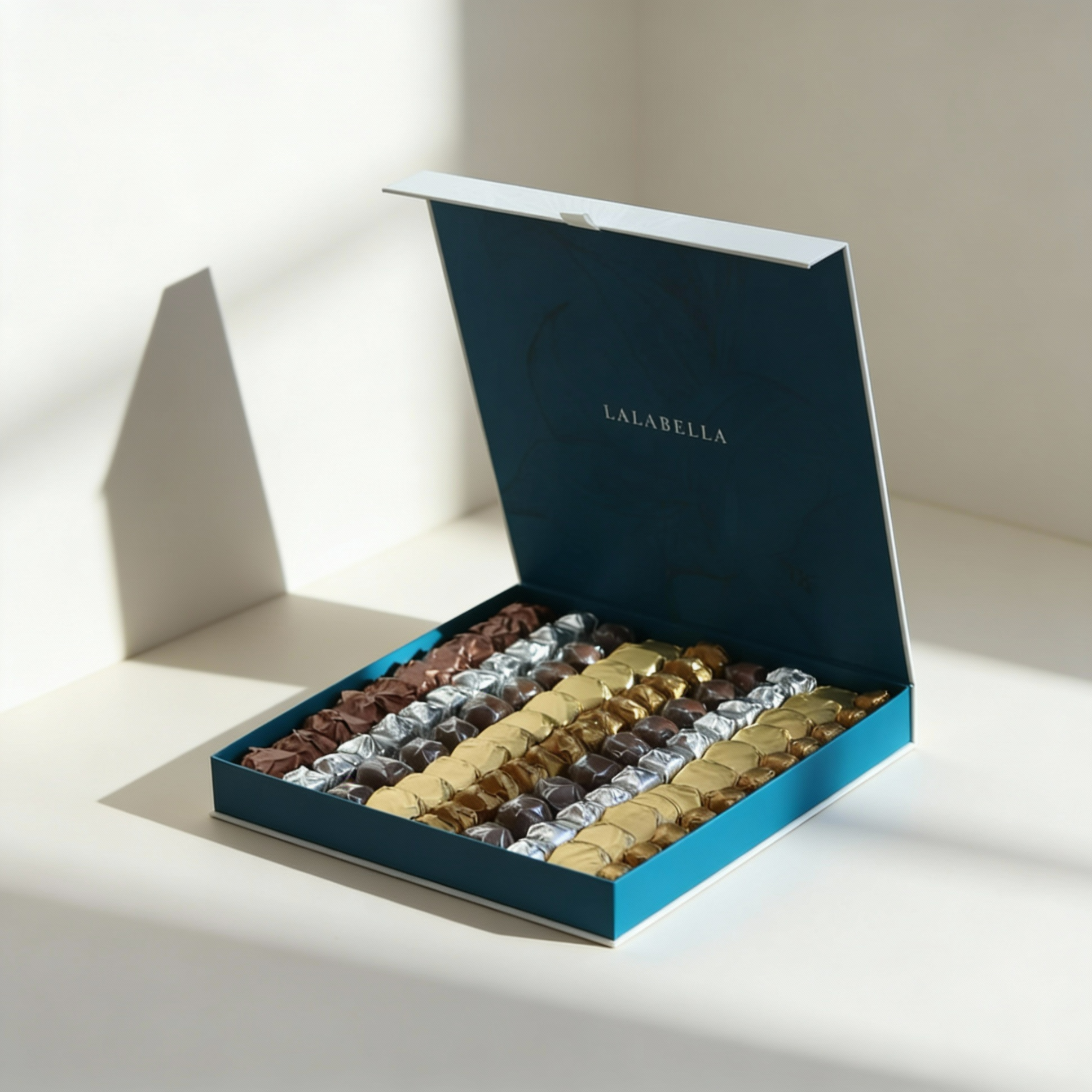 Chocolala Sample Box XL Mixed Deluxe Chocolate Box – LalaBella - Bahrain